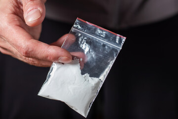 cocaine in baggy
